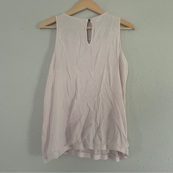 🦋 Maurices Blush Pink Sleeveless Tank Top Blouse Summer Casual XL - Picture 4 of 6